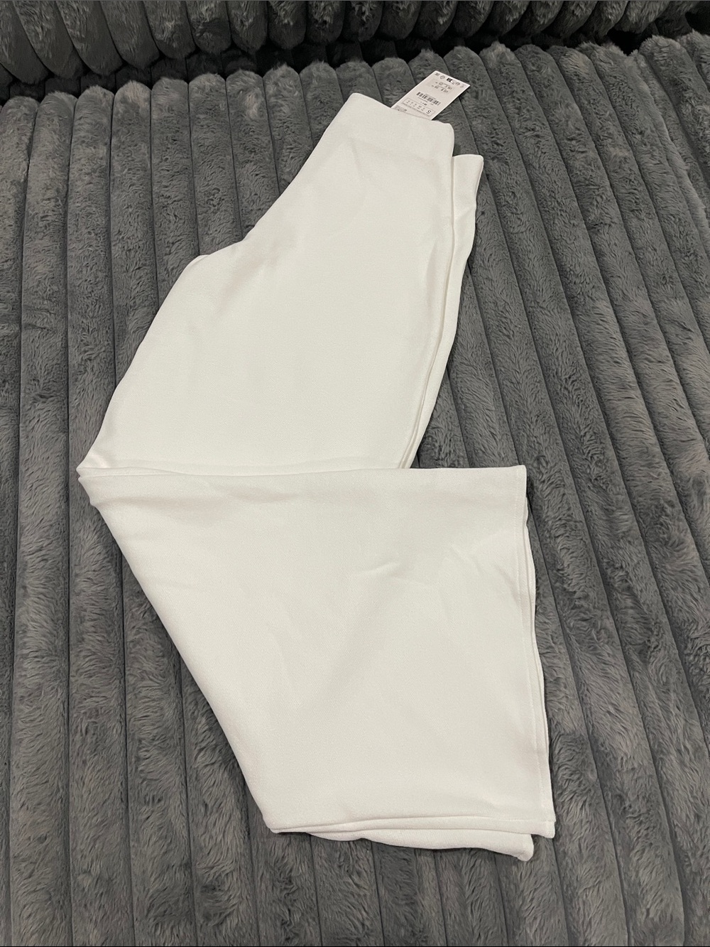 Zara White Wide leg Women’s Pants